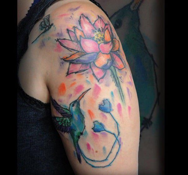 tatuaje colibri 314
