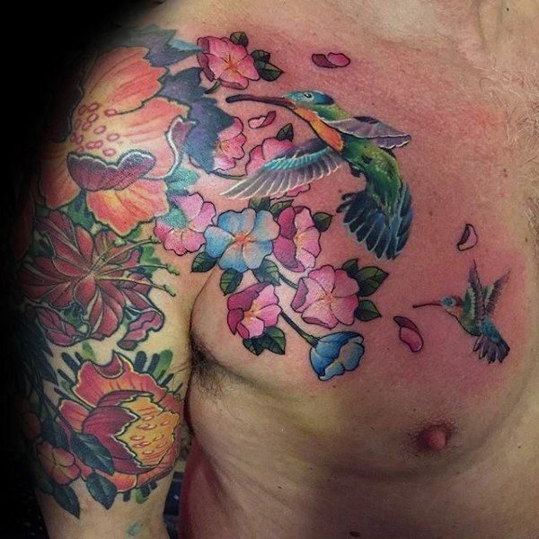 tatuaje colibri 318