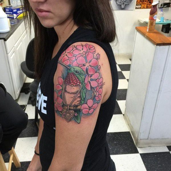 tatuaje colibri 334