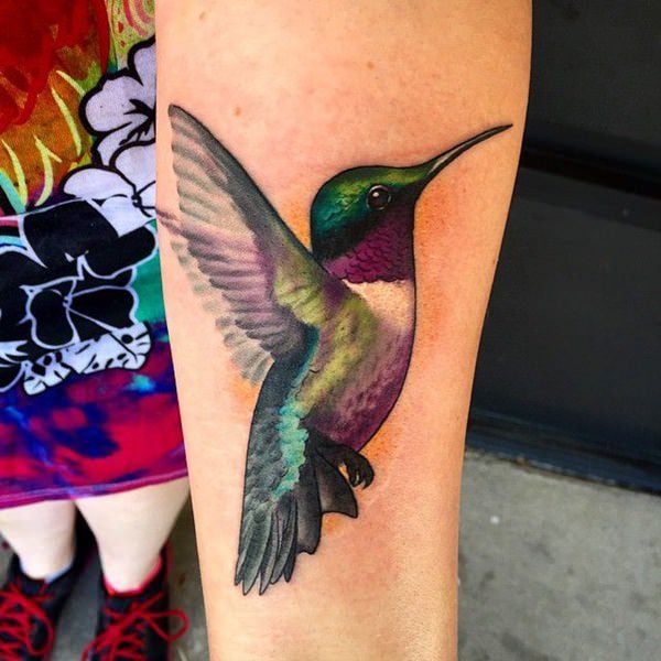 tatuaje colibri 358