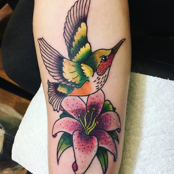 tatuaje colibri 394