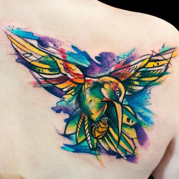 tatuaje colibri 438