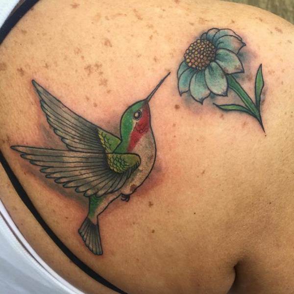 tatuaje colibri 482