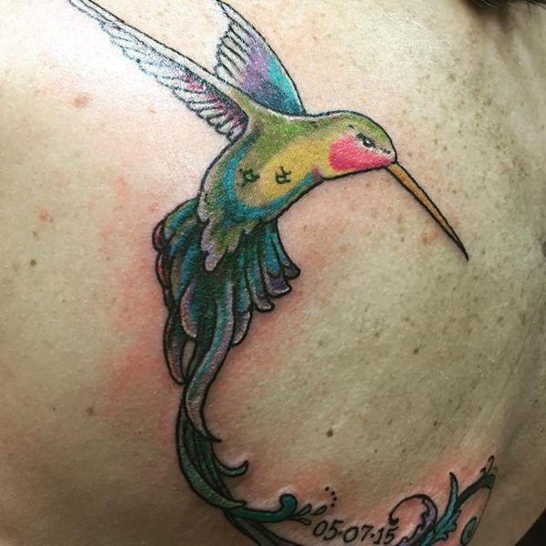 tatuaje colibri 486