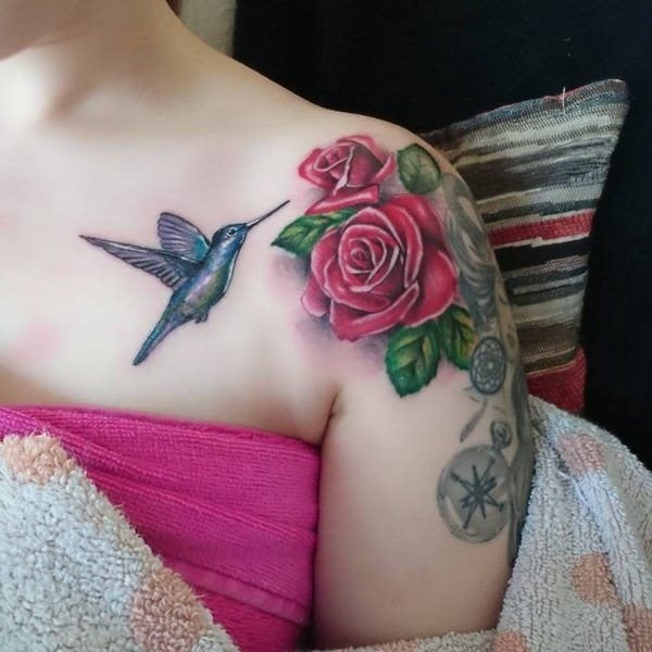 tatuaje colibri 506