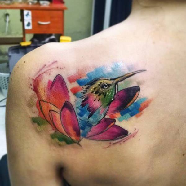 tatuaje colibri 558
