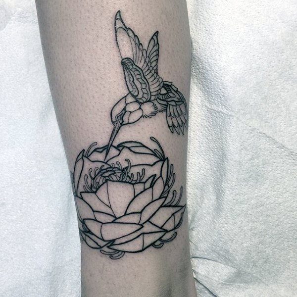 tatuaje colibri 682