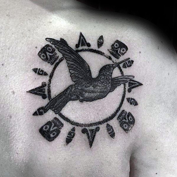 tatuaje colibri 718