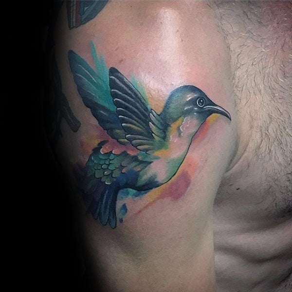 tatuaje colibri 826
