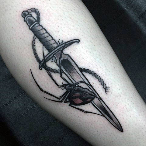 tatuaje cuchillo 274