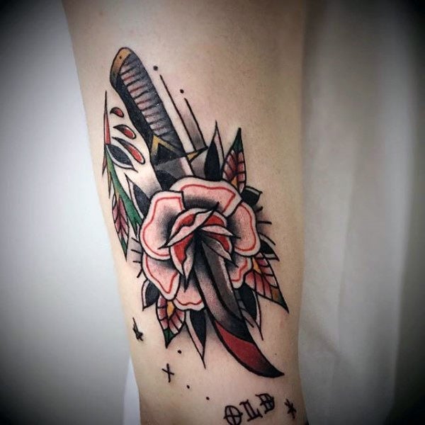 tatuaje cuchillo 314