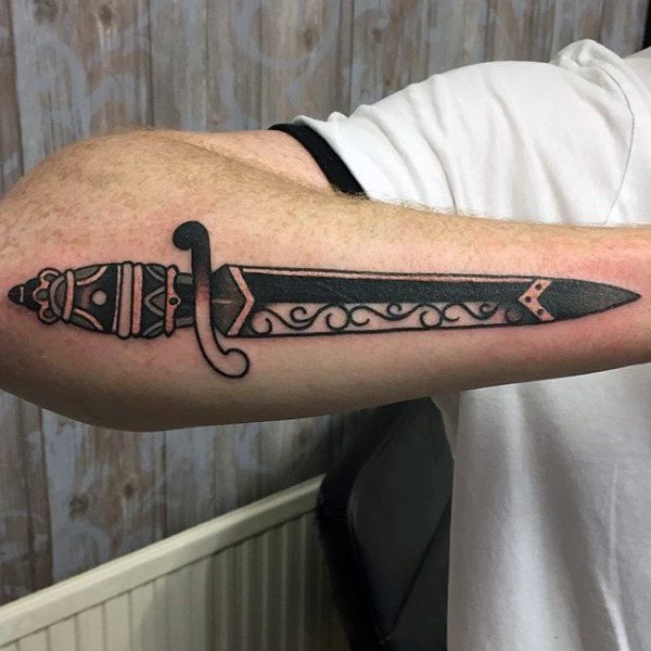 tatuaje cuchillo 74