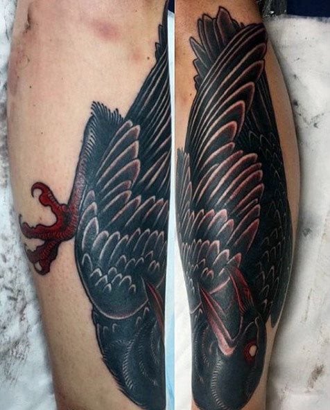 tatuaje cuervo 454