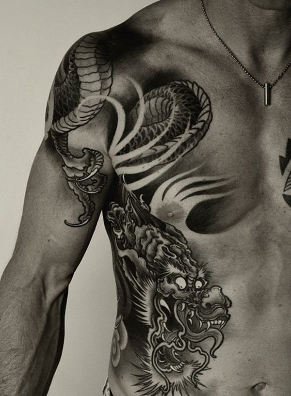 tatuaje dragon 154