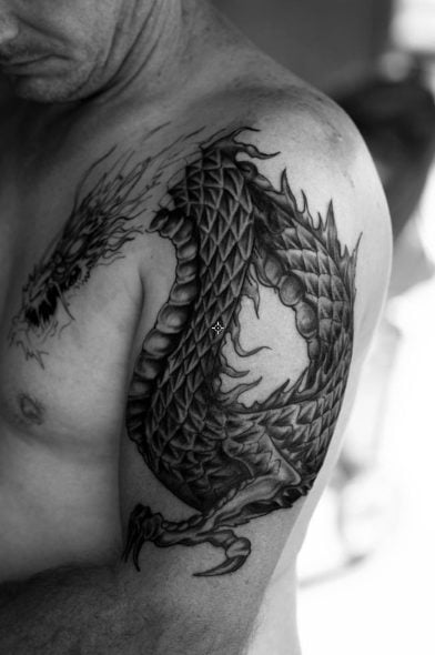 tatuaje dragon 18
