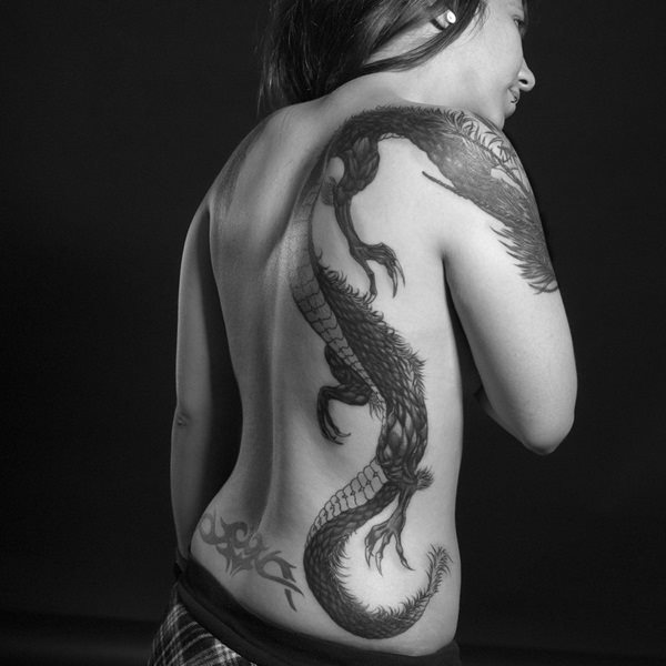tatuaje dragon 258