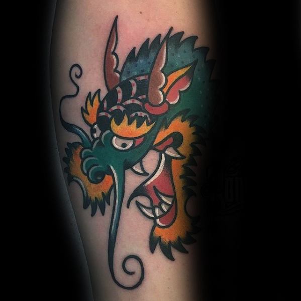 tatuaje dragon 34