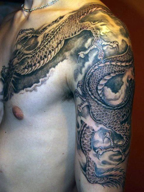 tatuaje dragon 38