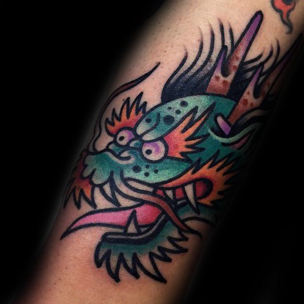 tatuaje dragon 662