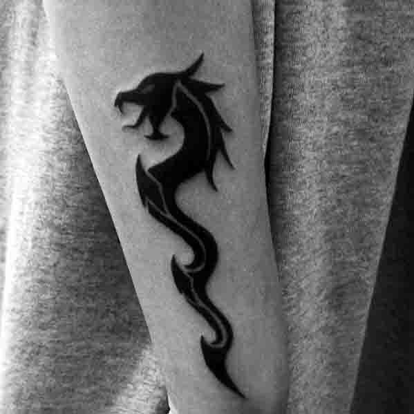 tatuaje dragon 666