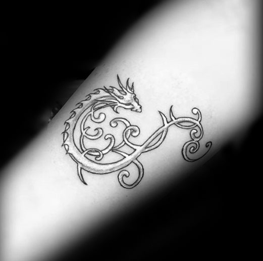 tatuaje dragon 714