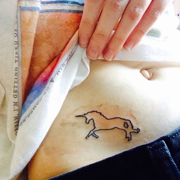 tatuaje unicornio 110