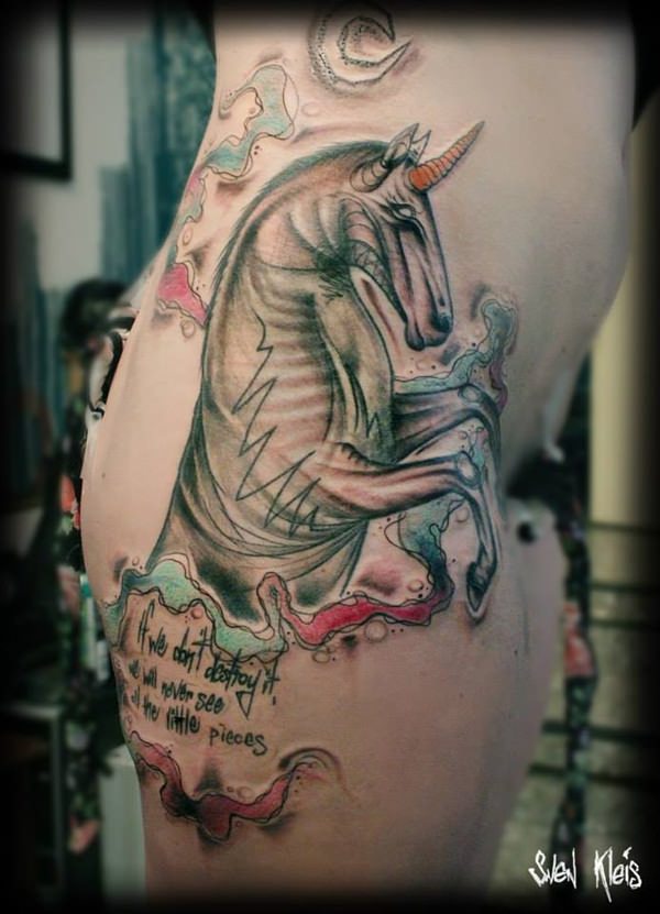 tatuaje unicornio 126