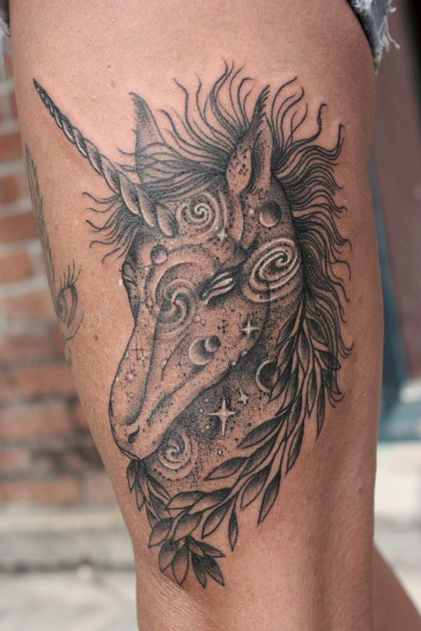 tatuaje unicornio 150