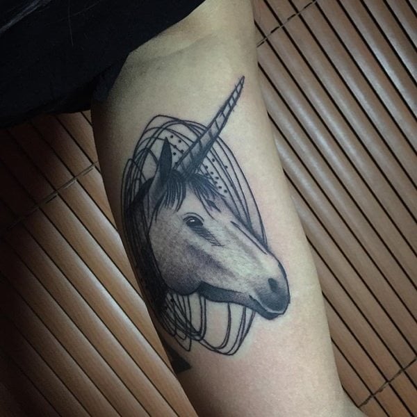 tatuaje unicornio 266