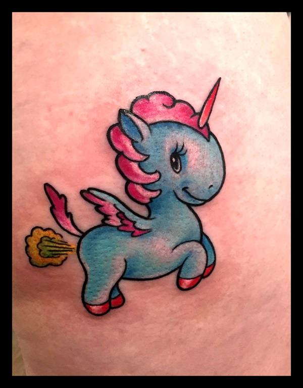 tatuaje unicornio 274