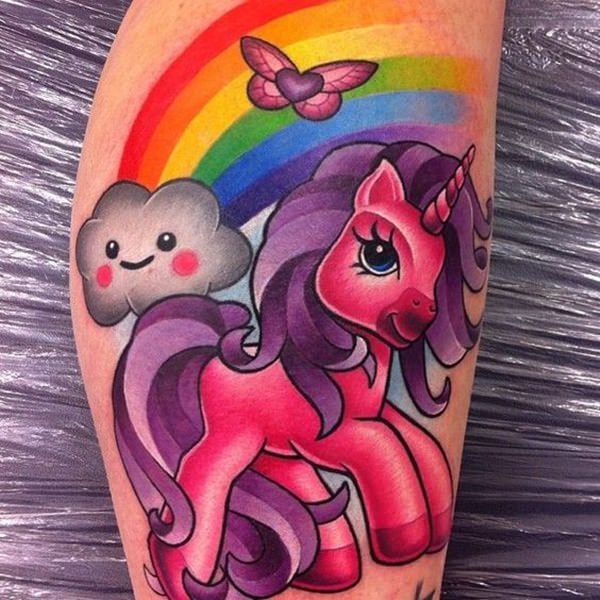 tatuaje unicornio 334