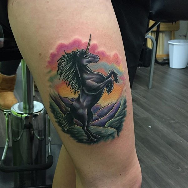 tatuaje unicornio 362