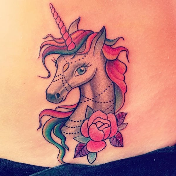 tatuaje unicornio 366