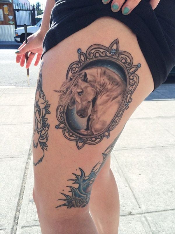 tatuaje unicornio 438
