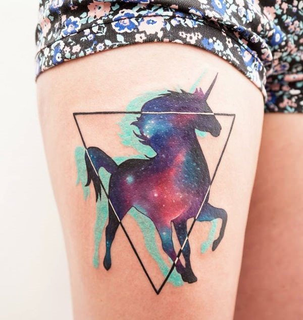 tatuaje unicornio 446