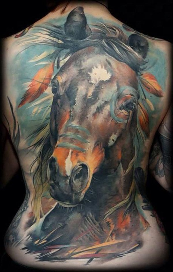 tatuaje caballo 101