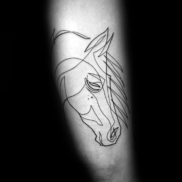 tatuaje caballo 164