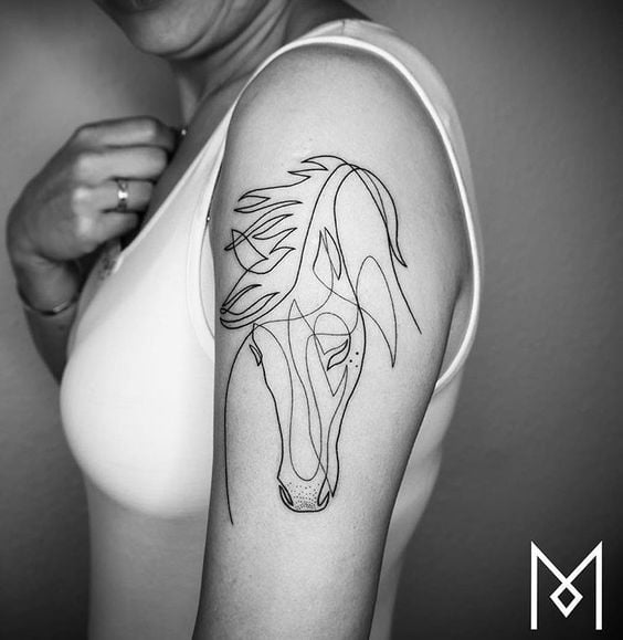 tatuaje caballo 23