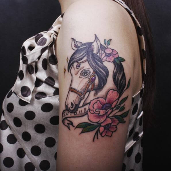 tatuaje caballo 317