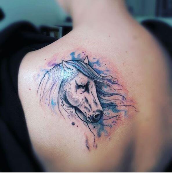 tatuaje caballo 371