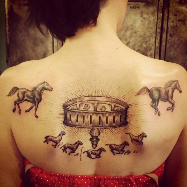 tatuaje caballo 380