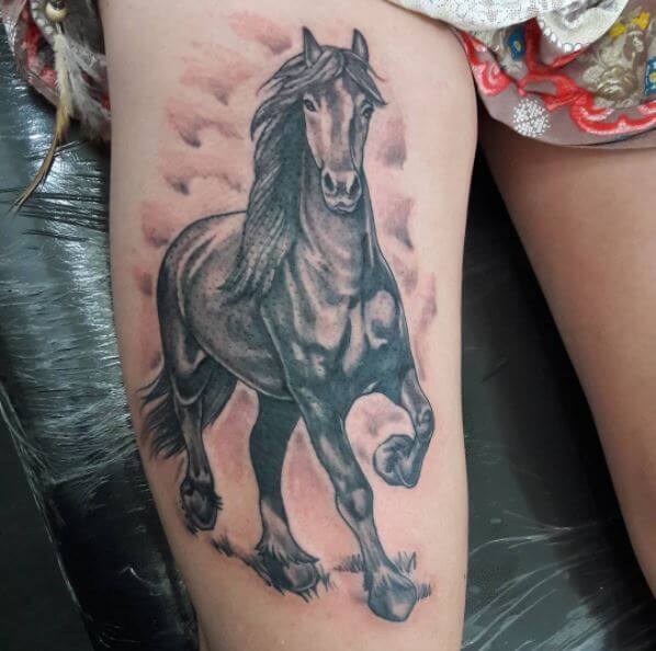 tatuaje caballo 86