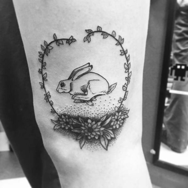 tatuaje conejo 161
