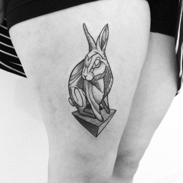 tatuaje conejo 164