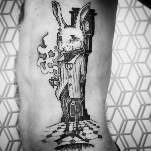 tatuaje conejo 245