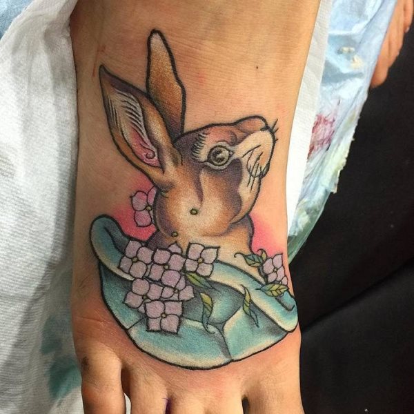 tatuaje conejo 269