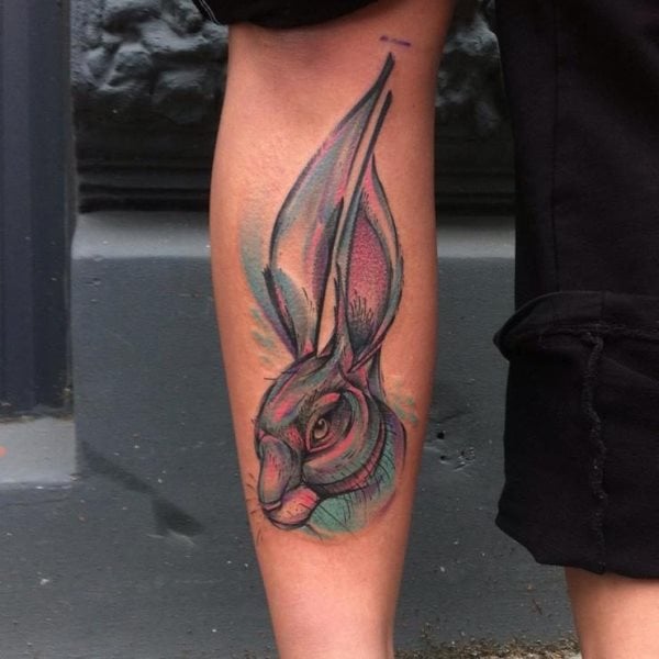 tatuaje conejo 272