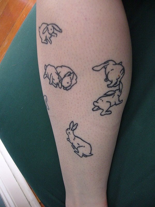 tatuaje conejo 53