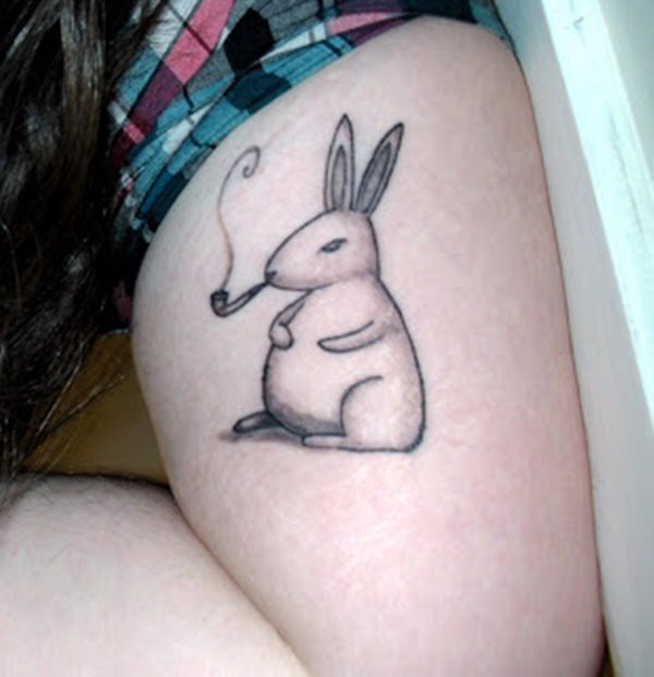 tatuaje conejo 86