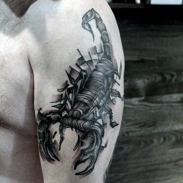 tatuaje escorpion 128